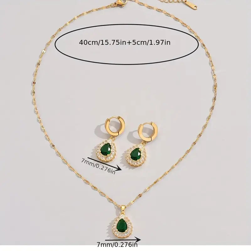 Rheya Lysandelle Sieradenset | Goud