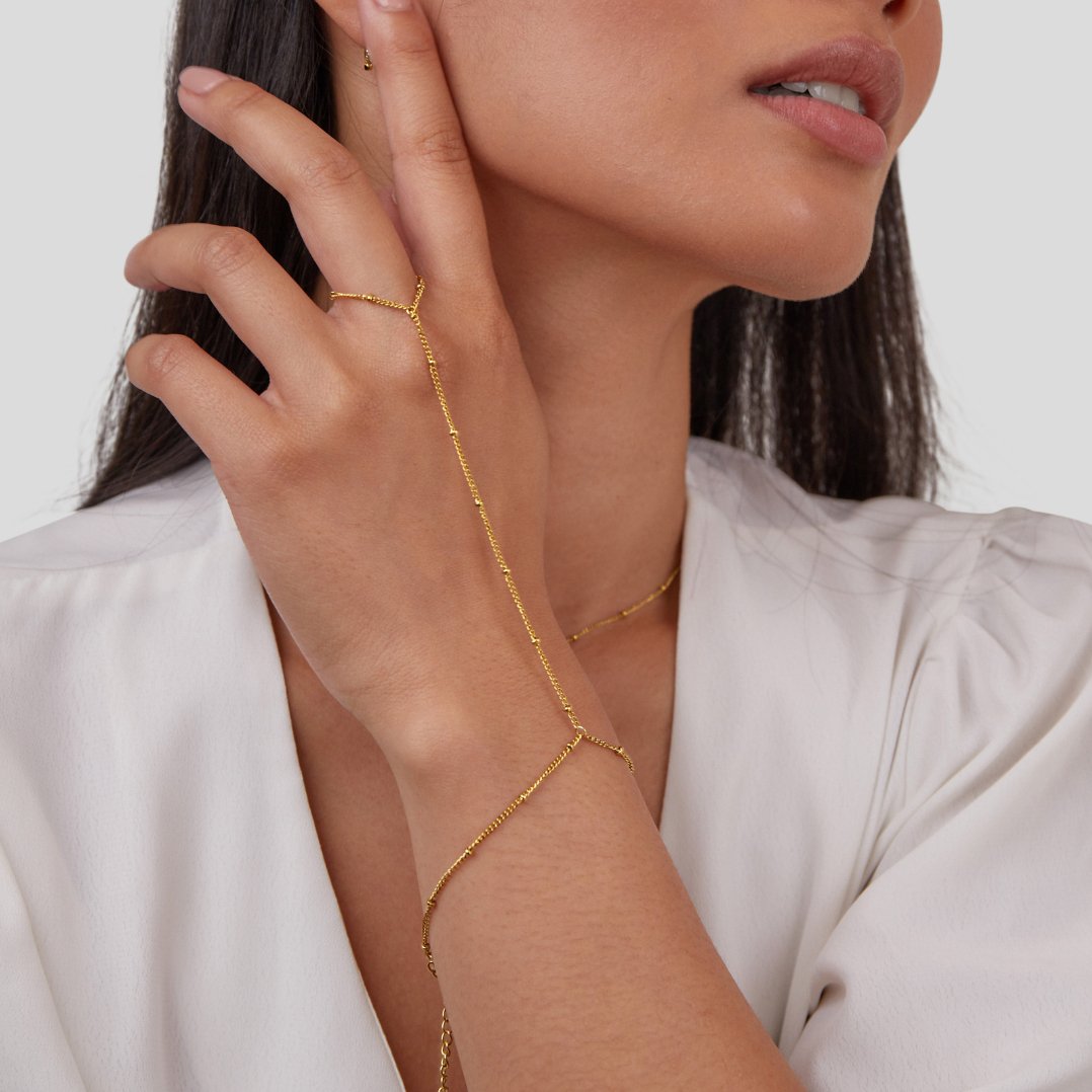 Chique Handketting Armband