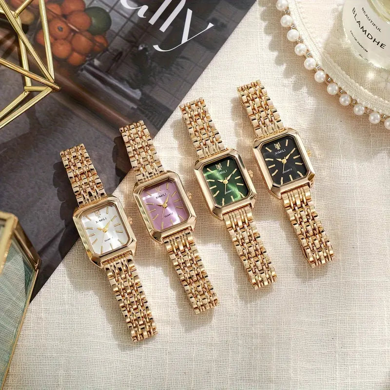 Regalia | Gouden Schakelhorloge