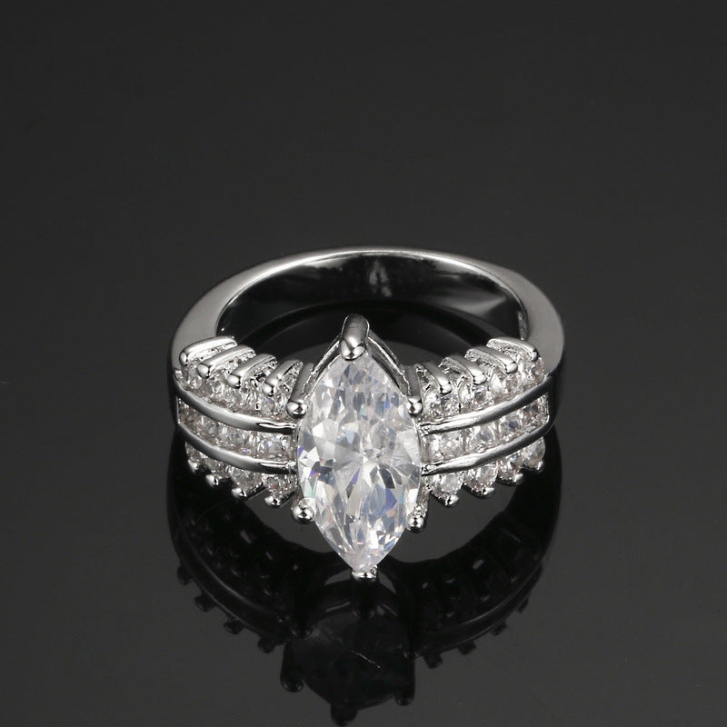 Odette Mercer Ring | Witte Goud