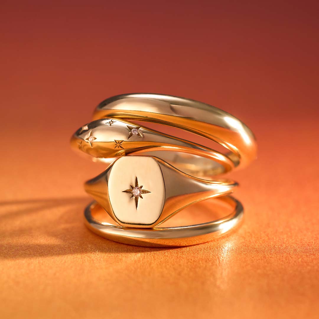 Diamanten Kooy Dome Ring | Goud