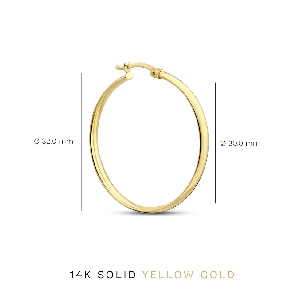 Serane | Gouden Oorbellen