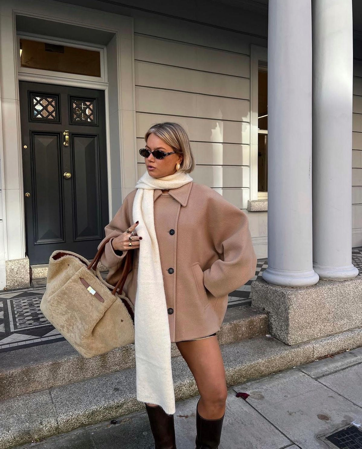 Jazzy | Oversized manteljas