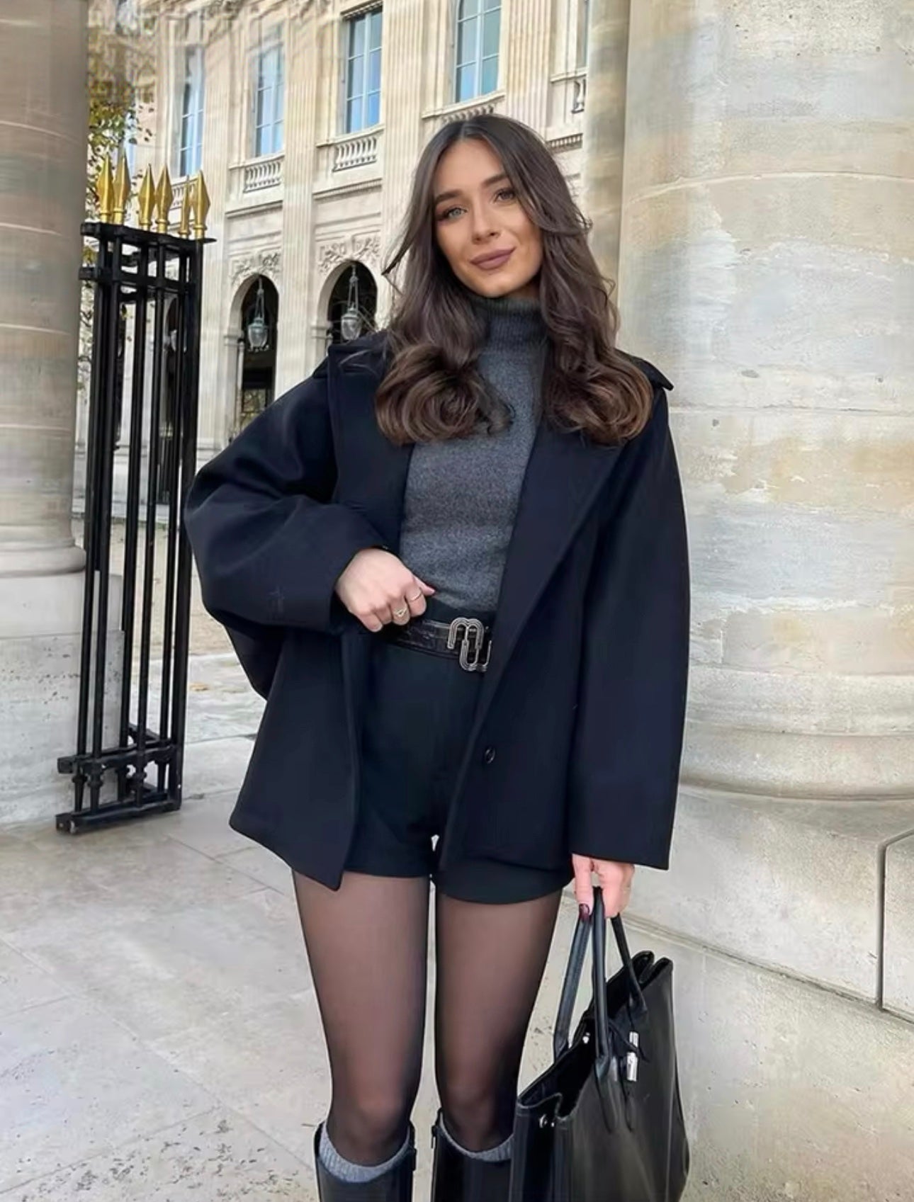 Jazzy | Oversized manteljas