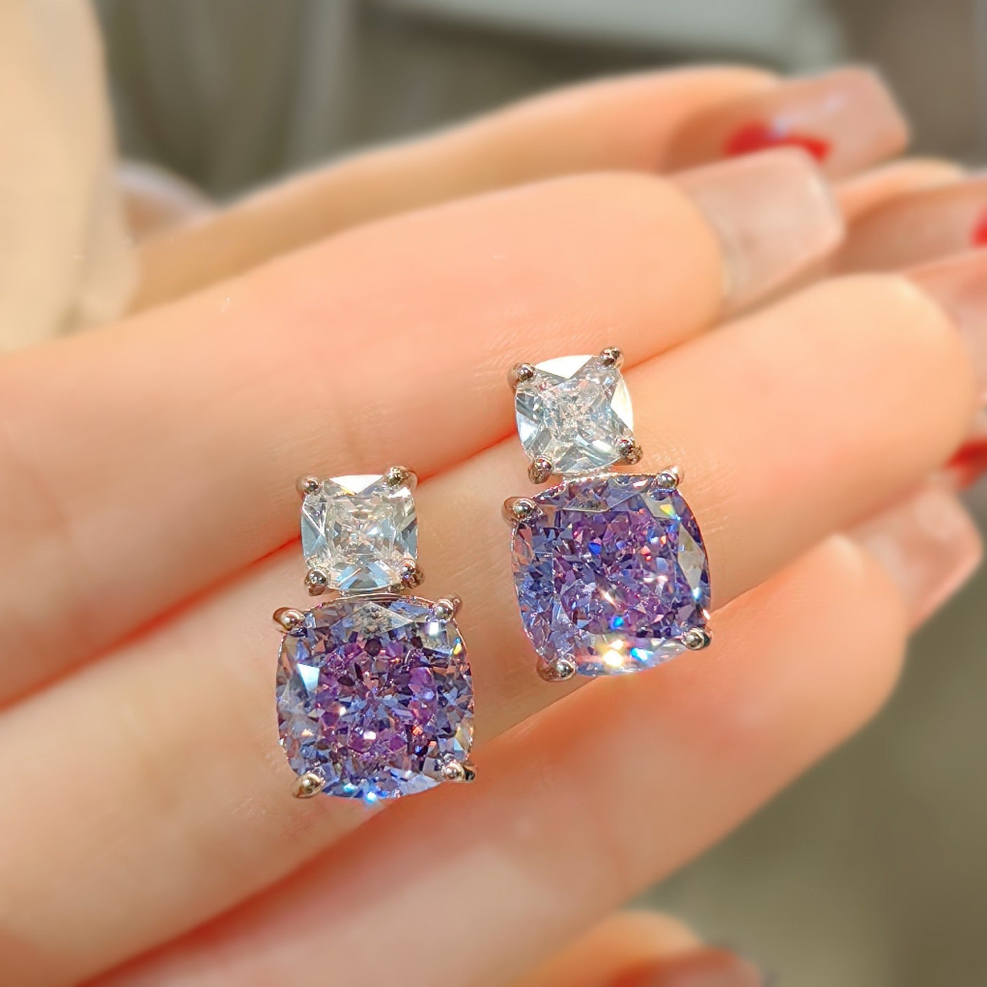 Adeline Violetta Set | Wit Goud