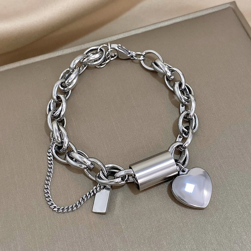 Heartened | Gouden Chunky Armband