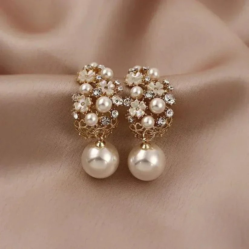 Soraya™ | Elegante Bloemenparel Oorbellen