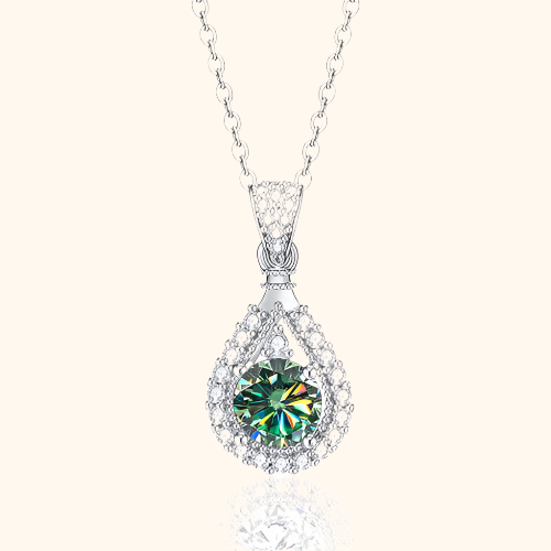 Alindra Voselle Ketting | Wit Goud