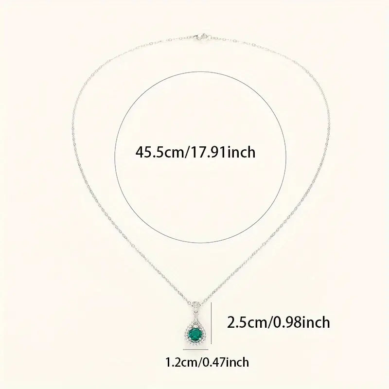 Alindra Voselle Ketting | Wit Goud