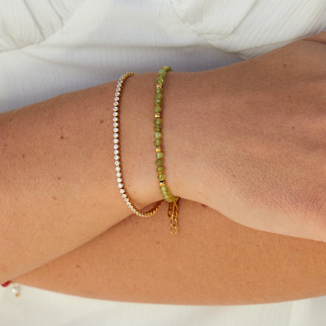 Cordelia Gouden Tennisketting