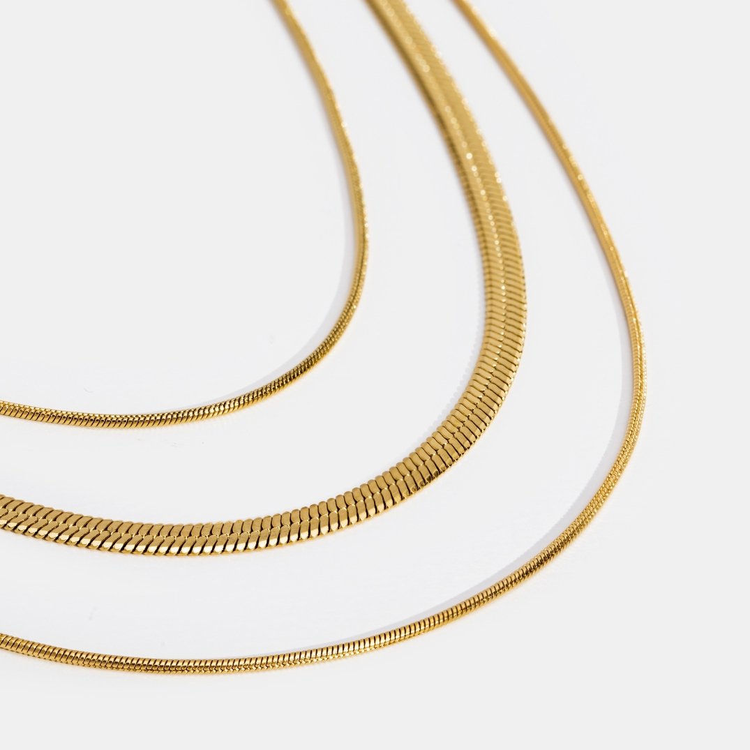 Gouden Meerdere Laags Ketting