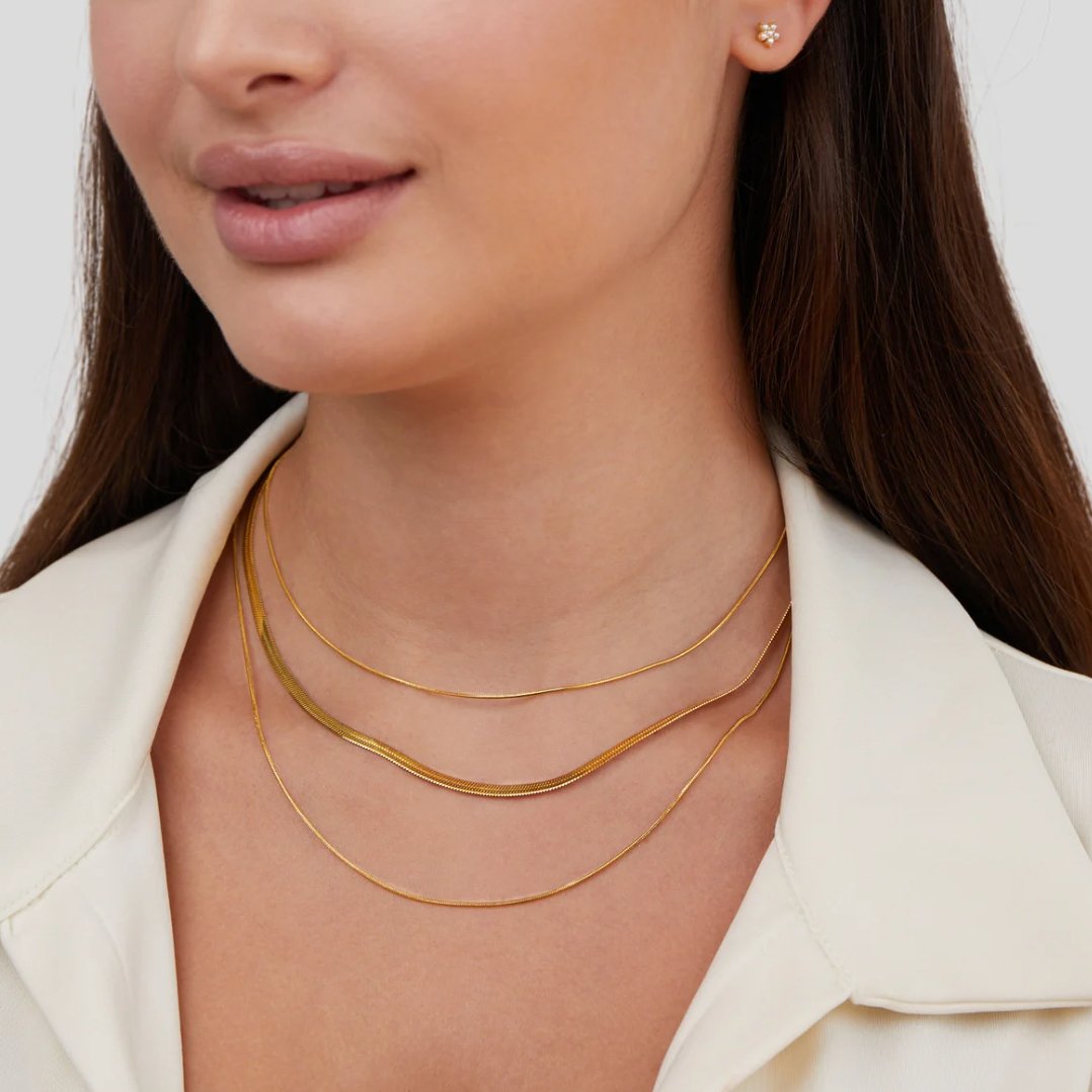 Gouden Meerdere Laags Ketting