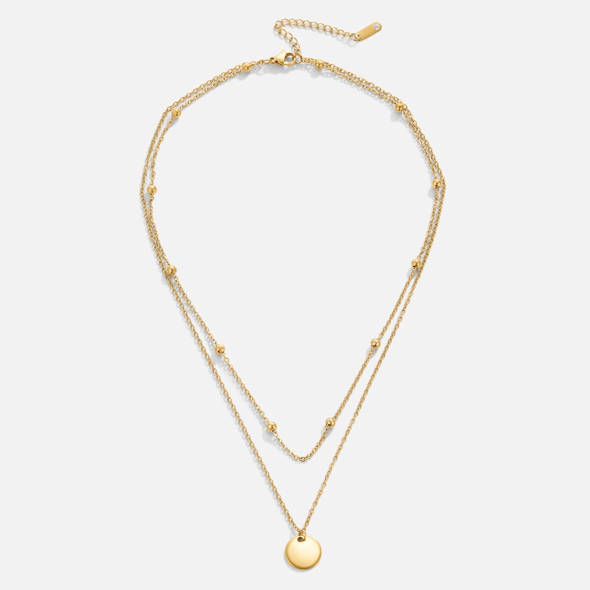 Gelaagde schijf ketting