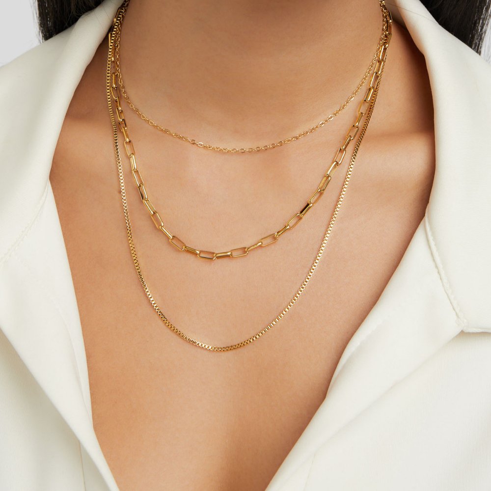 Mila Gelaagde Ketting