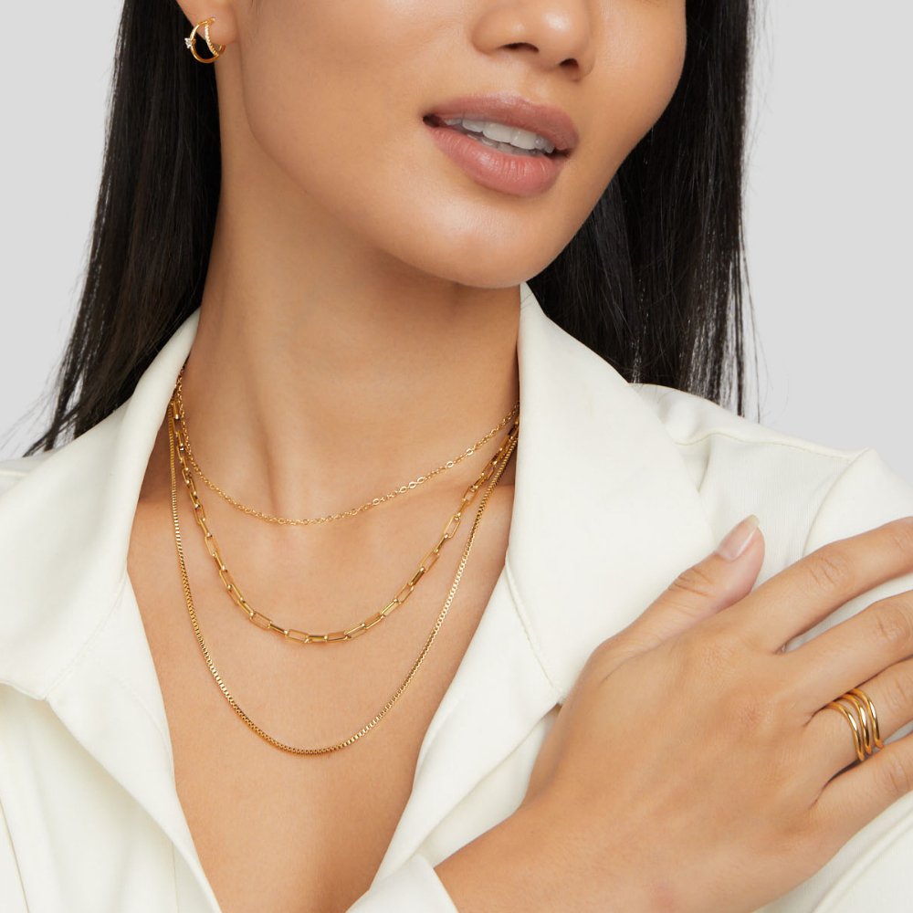 Mila Gelaagde Ketting