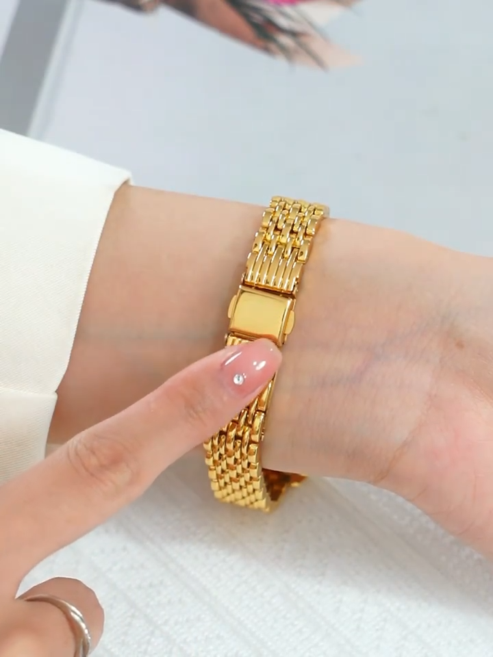 Regalia | Gouden Schakelhorloge
