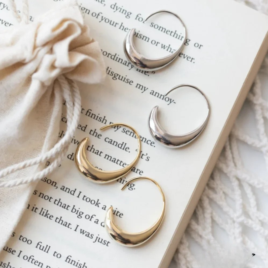 GoldSilver™ | Luxe Gouden en Zilveren Oorbellen