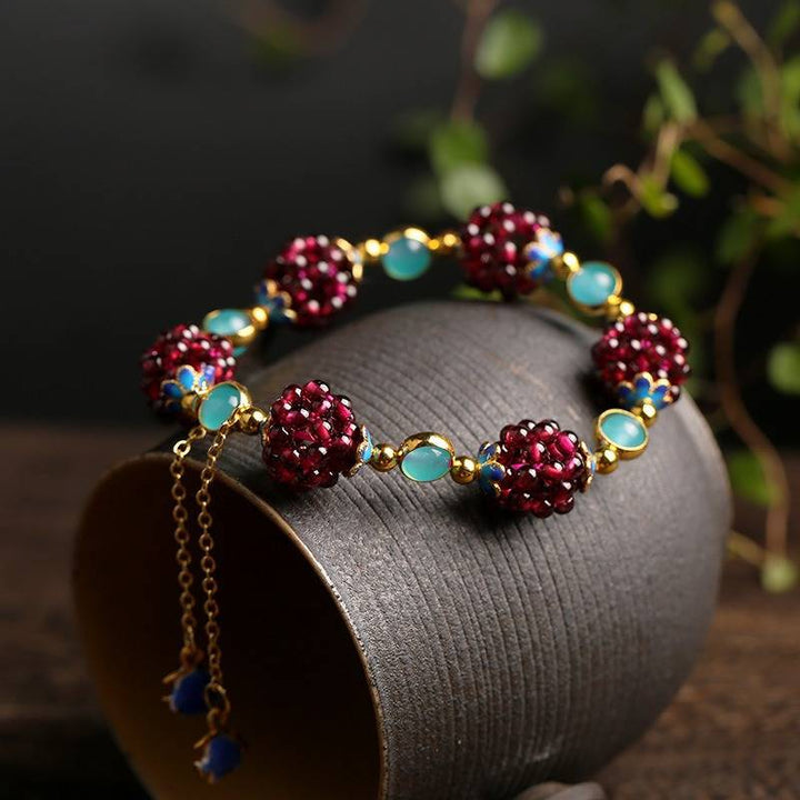 BerryStone™ | Natuurlijke Steen Berry Armband