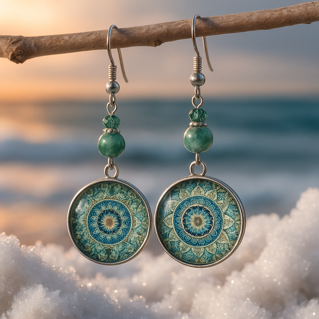 Joy - Premium Blauwe Oorbellen
