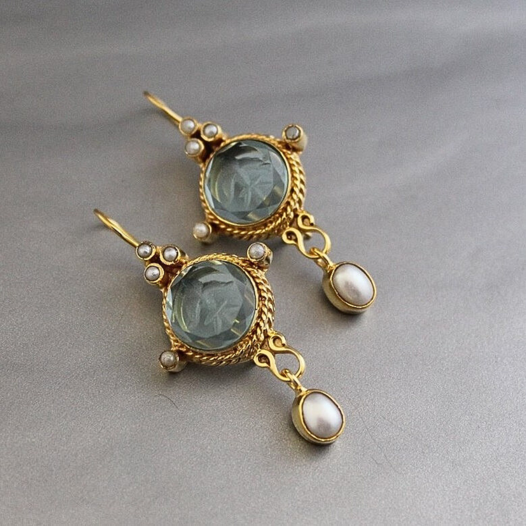 Merena™ | Vintage Parel Oorbellen