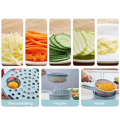 9-in-1 Multiple Blade Vegetable Slicer | Efficiënte groente snijder