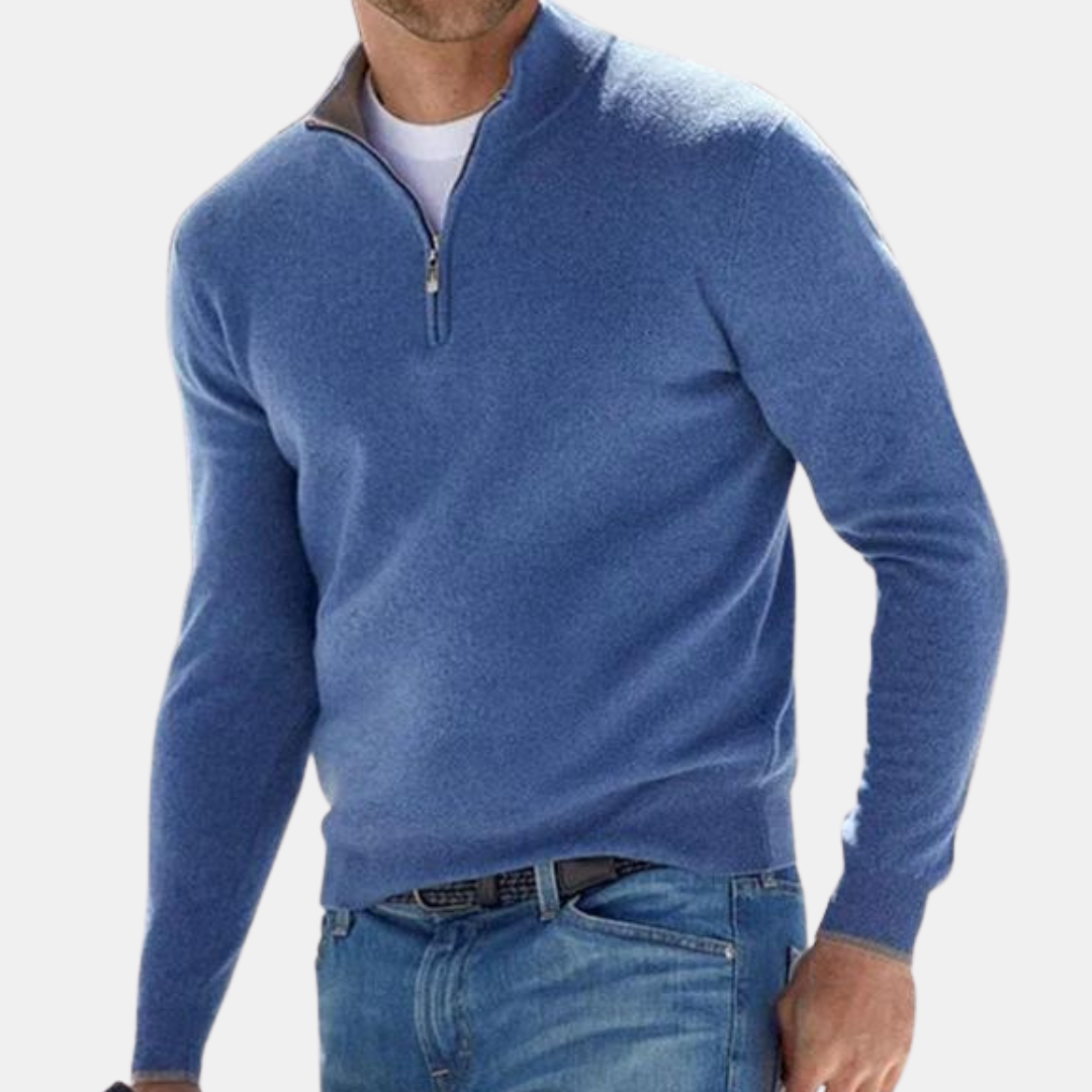 Dylan | Stijlvolle pullover met rits