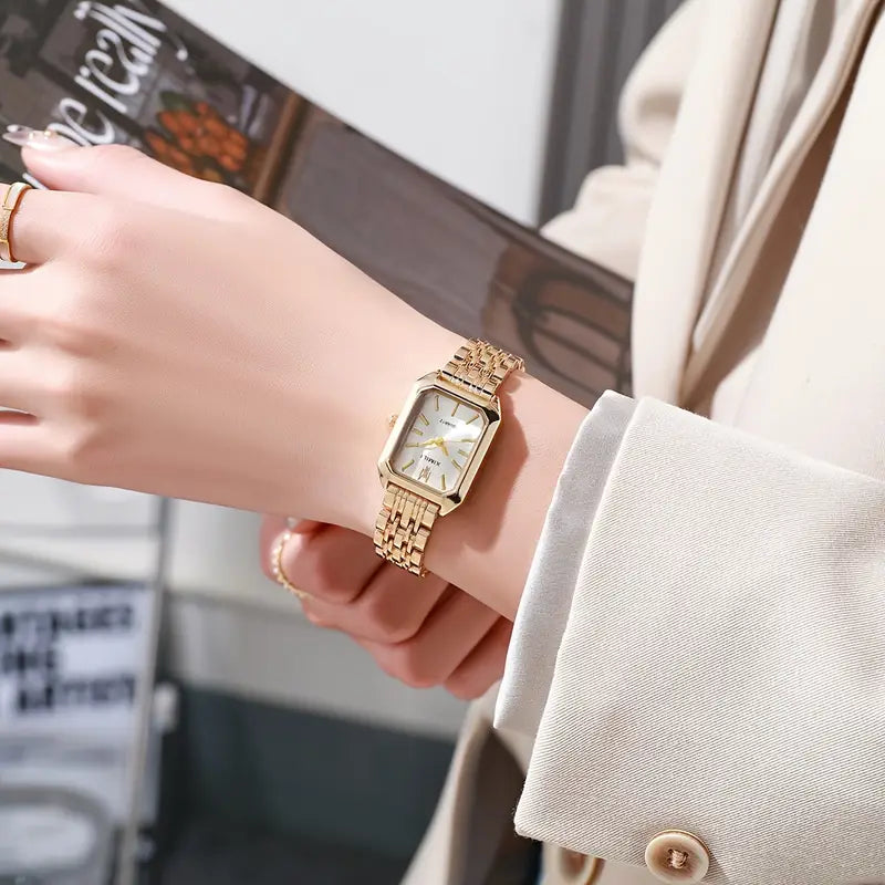 Regalia | Gouden Schakelhorloge