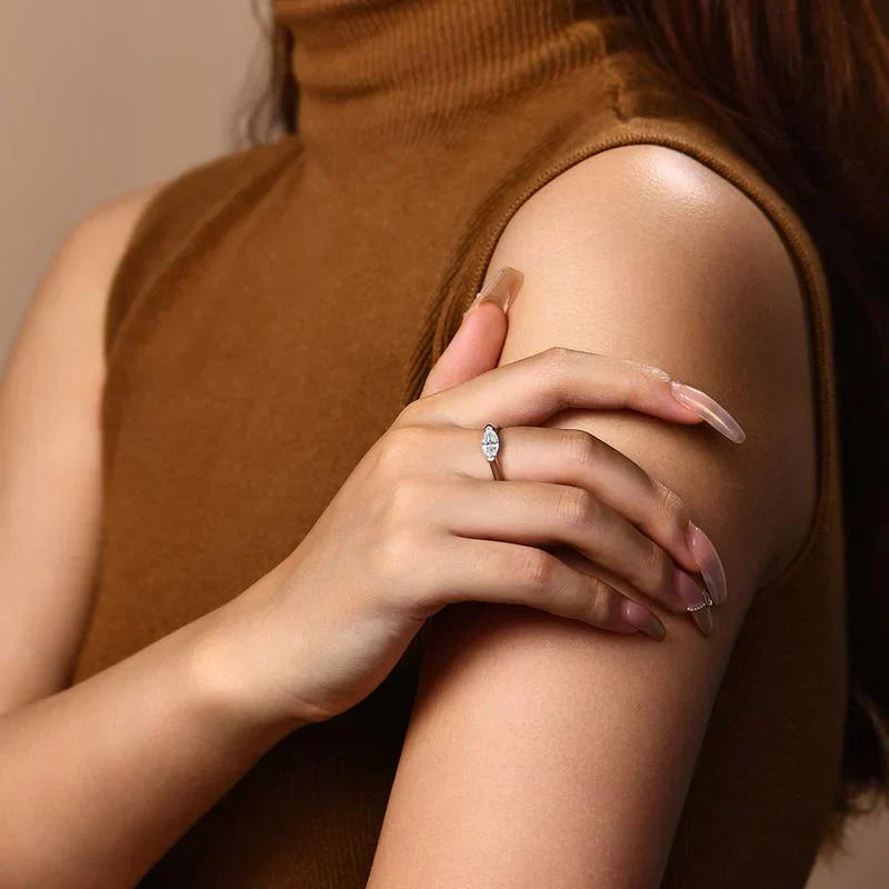 Hailey Playa dunne ring | goud
