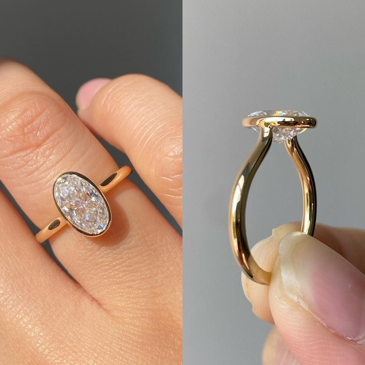 Joy - Wit Moissaniet Ring