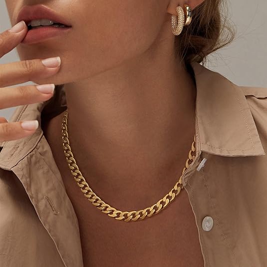 Cubaanse Ketting | Goud