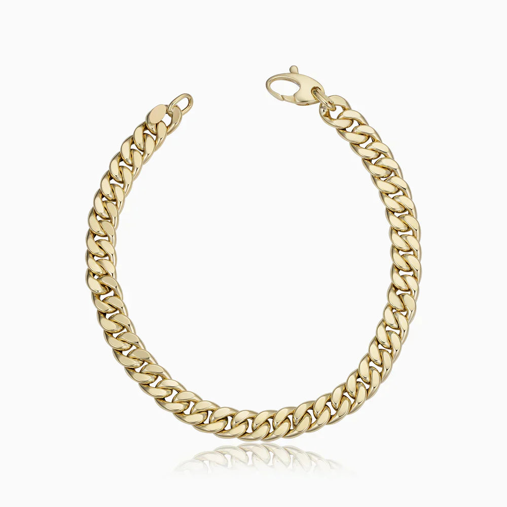 Estate | Gouden Cubaanse Armband