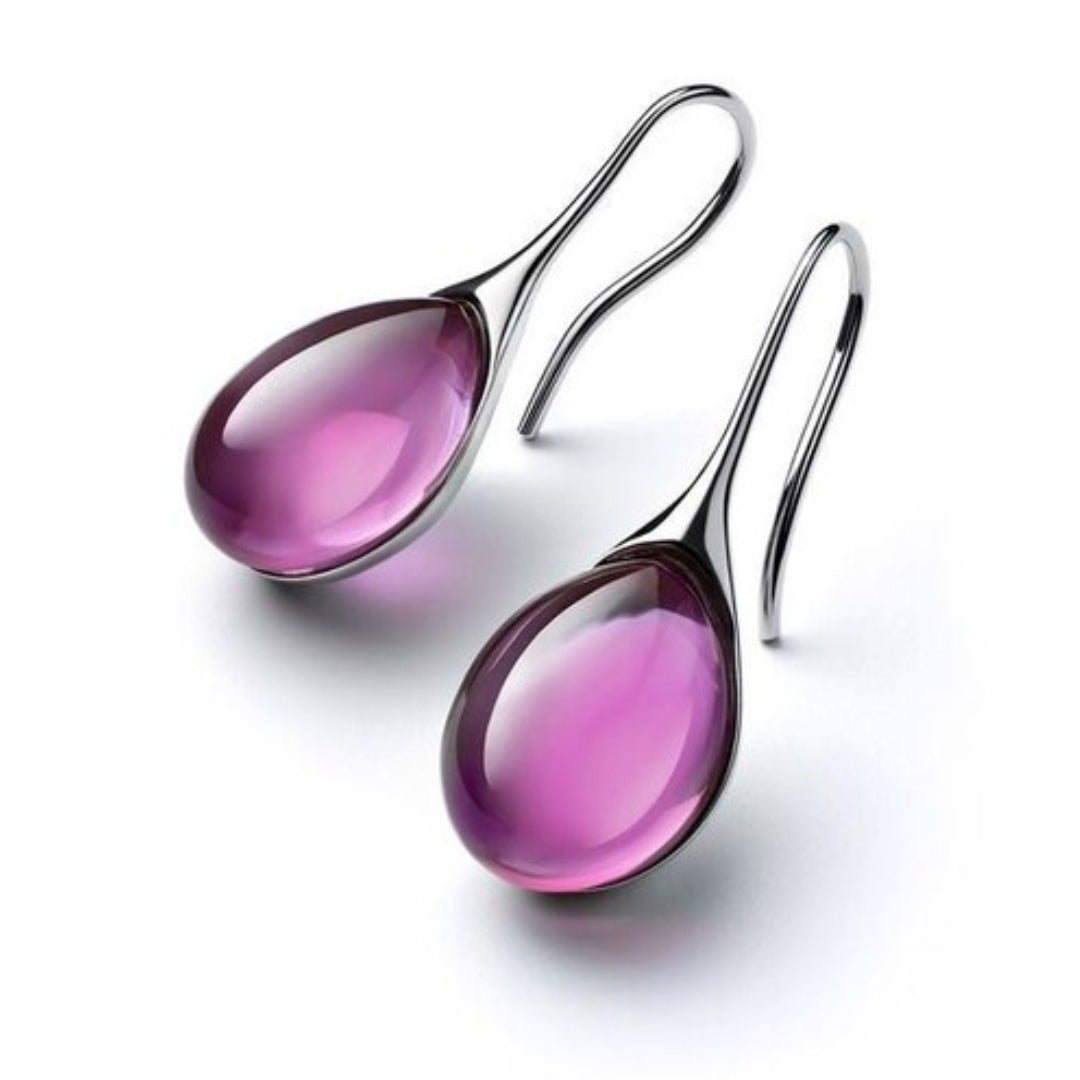 Radiant - Crystal Druppelhaak Oorringen