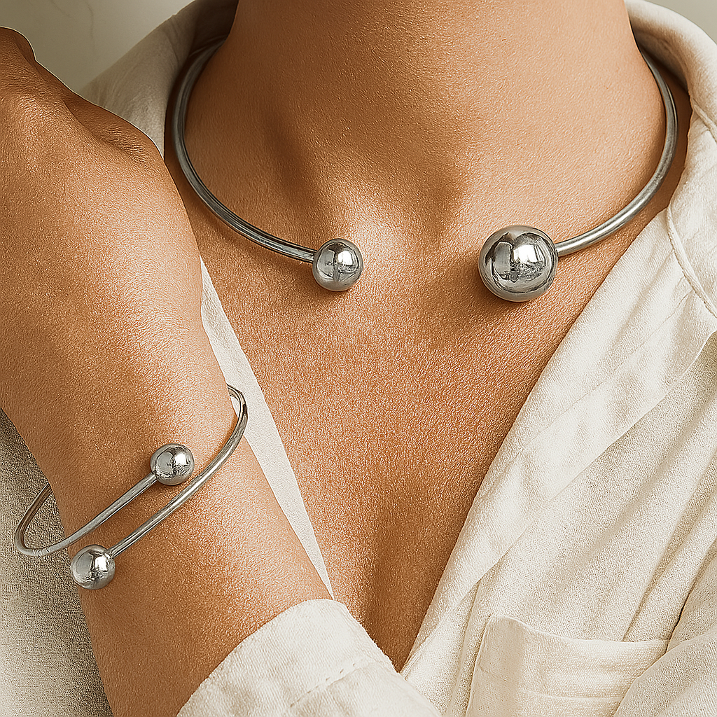 Glow | Gouden Armbandenset