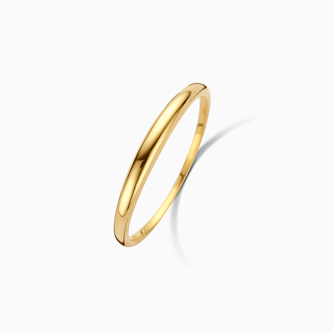 Slanke Bolring | Goud
