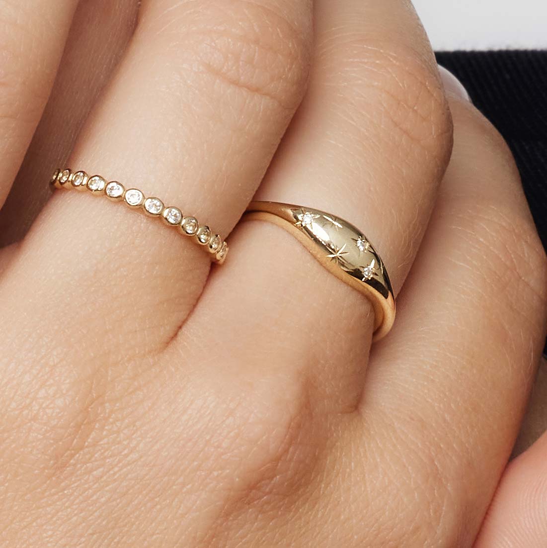 Diamanten Kooy Dome Ring | Goud