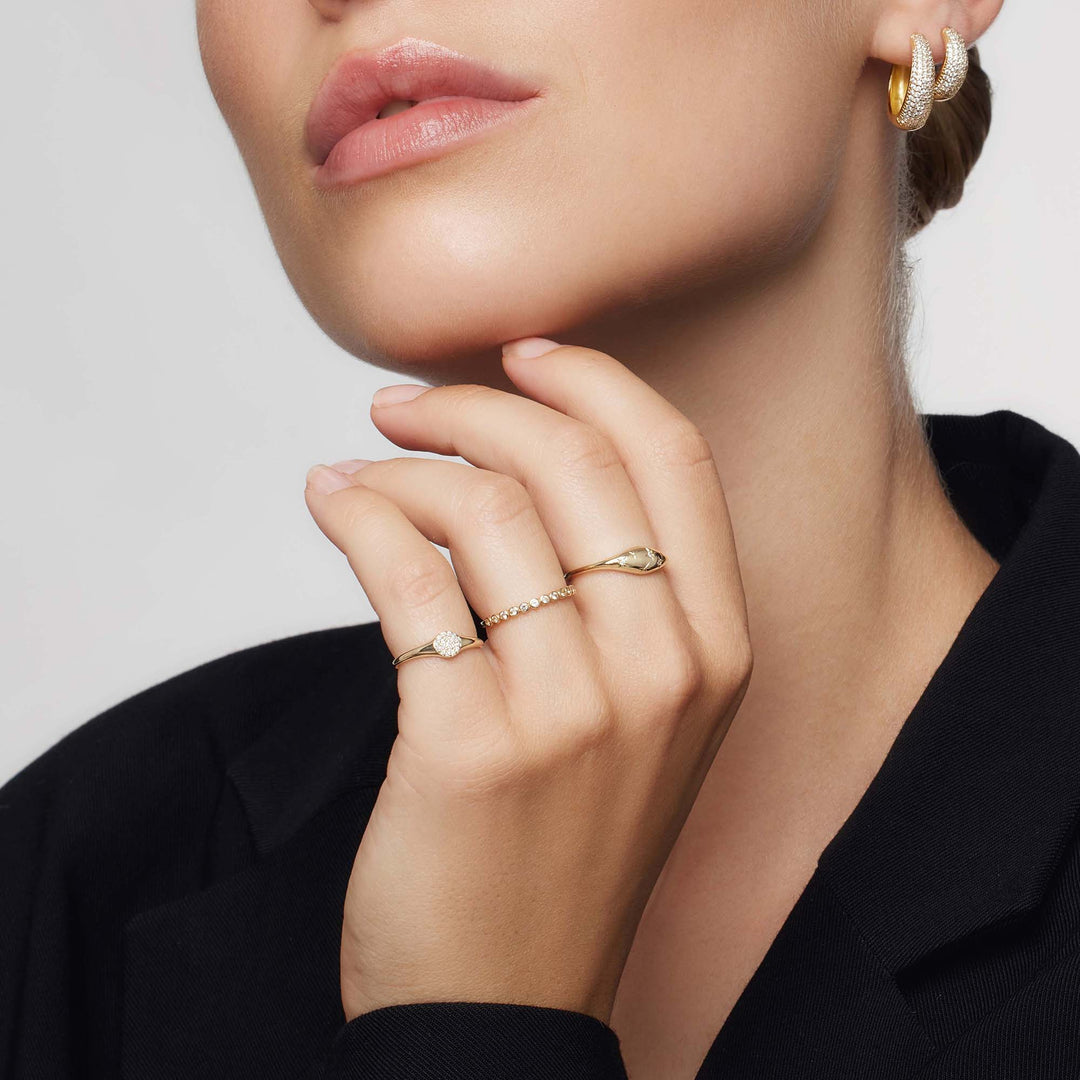 Dome | Gouden Diamanten Ring