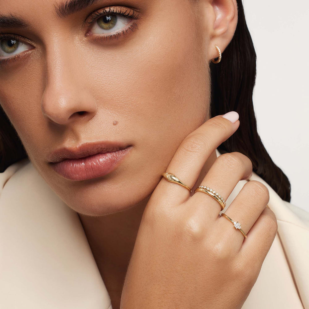 Diamanten Kooy Dome Ring | Goud