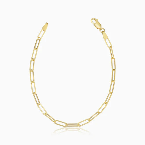 Venice Link Beugelarmband | Goud