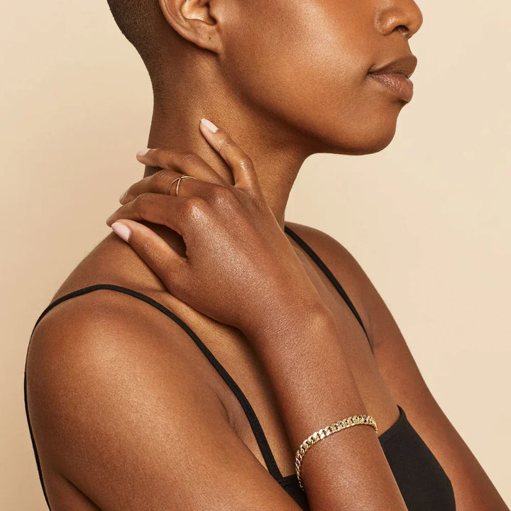 Estate Cubaanse Armband | Goud