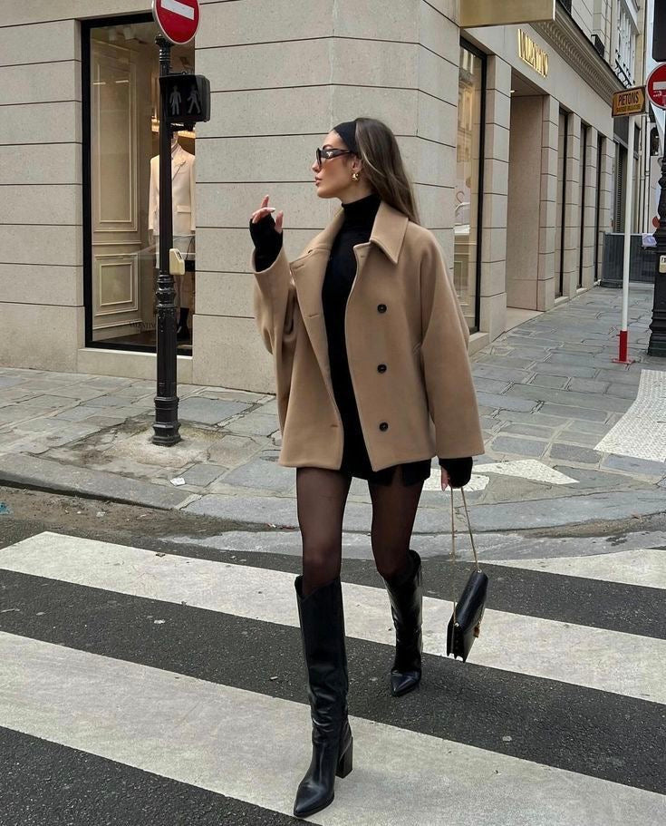 Jazzy | Oversized manteljas