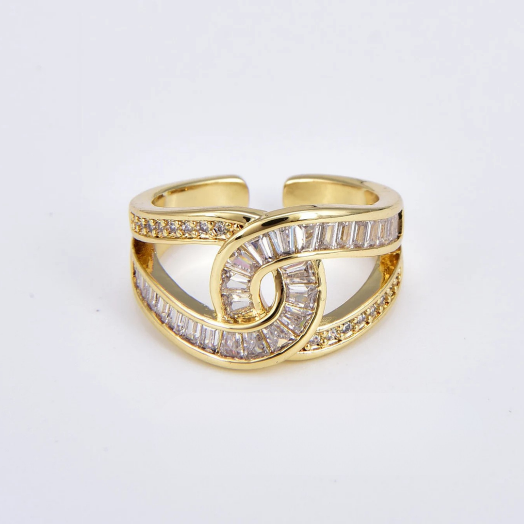 Louisa - Geknoopt Elegante Ring