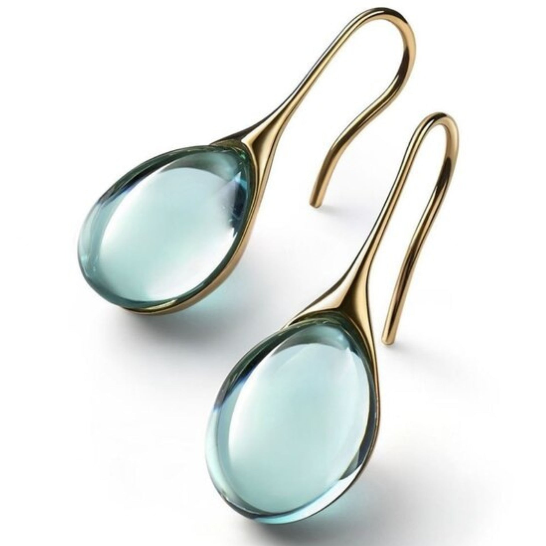 Radiant - Crystal Druppelhaak Oorringen