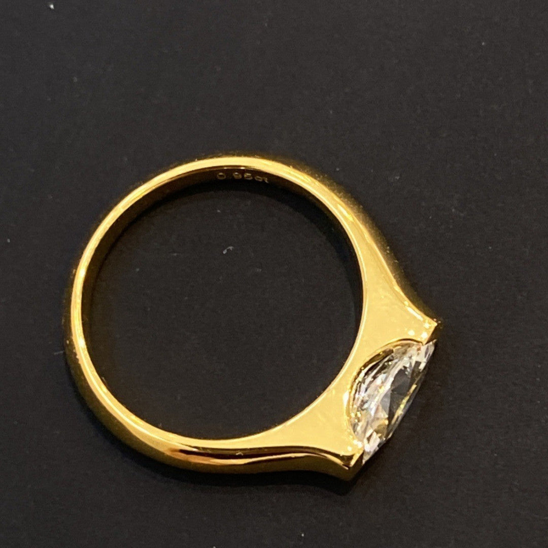 Cleo Arden Ring | Wit Goud