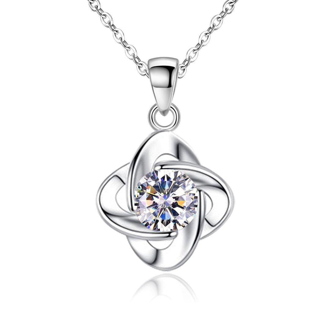 Seren Klaver Lussen Set | Wit Goud