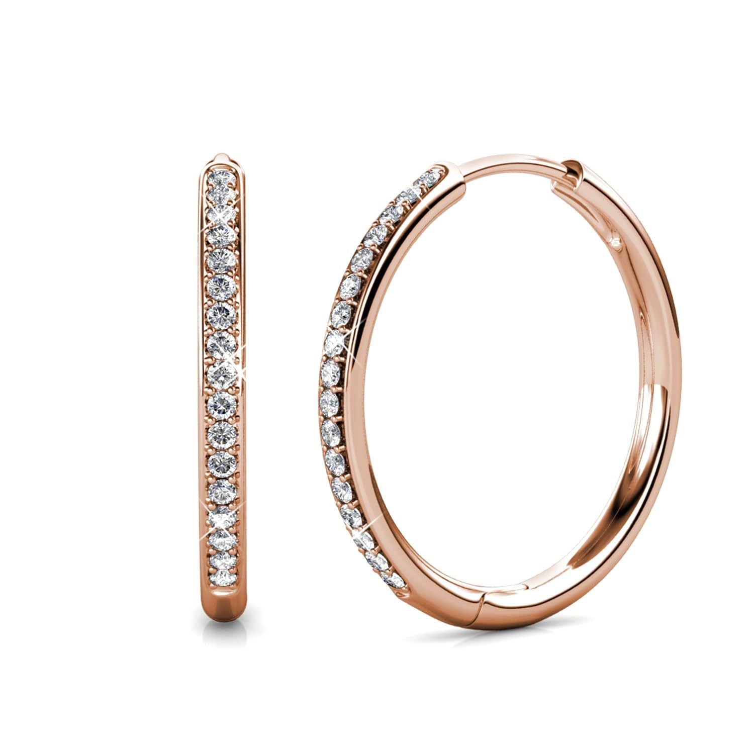 Sorel | Gouden Pave Oorbellen