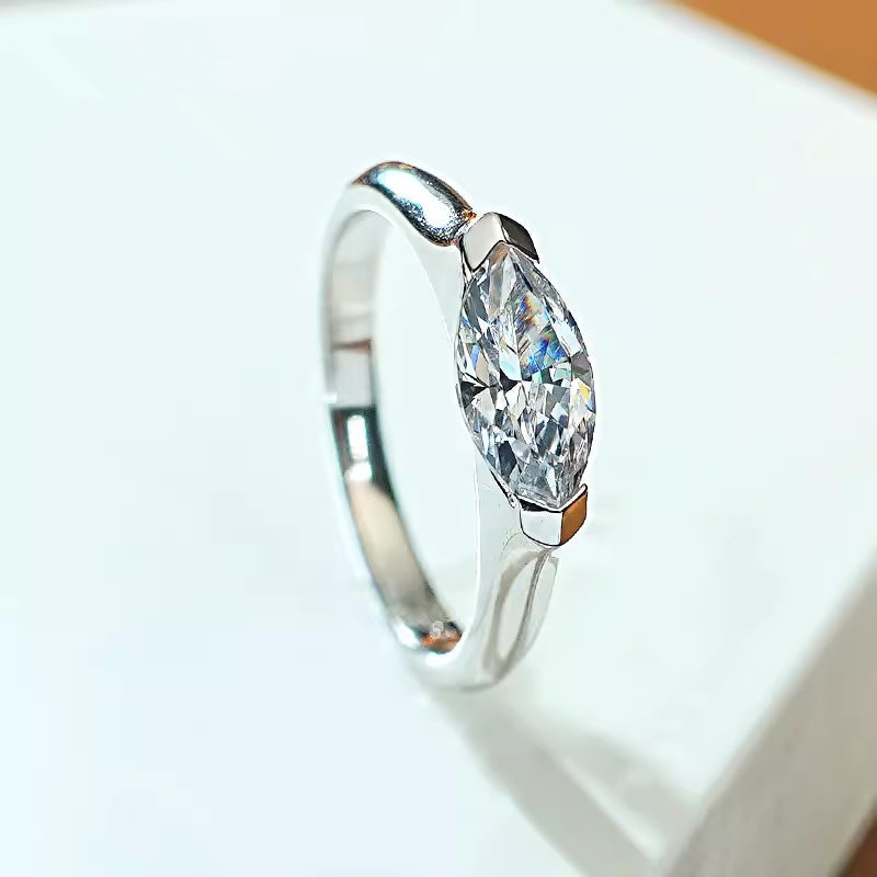 Cleo Arden Ring | Wit Goud