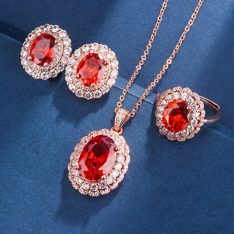 Ravena Lyselle Set | Roze Goud