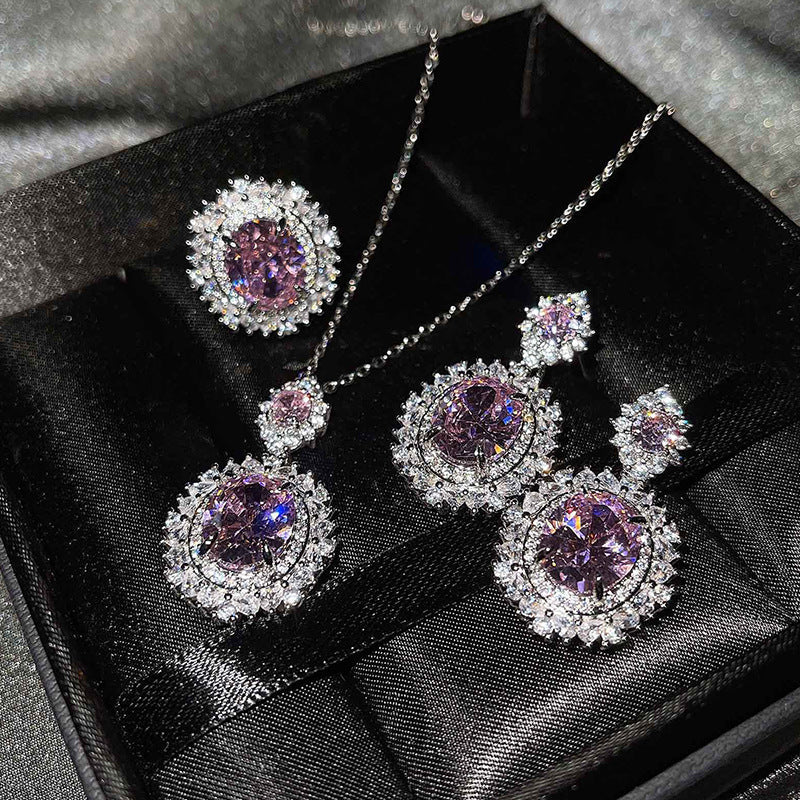 Vespera Aetherin Roze Set | Witte Goud