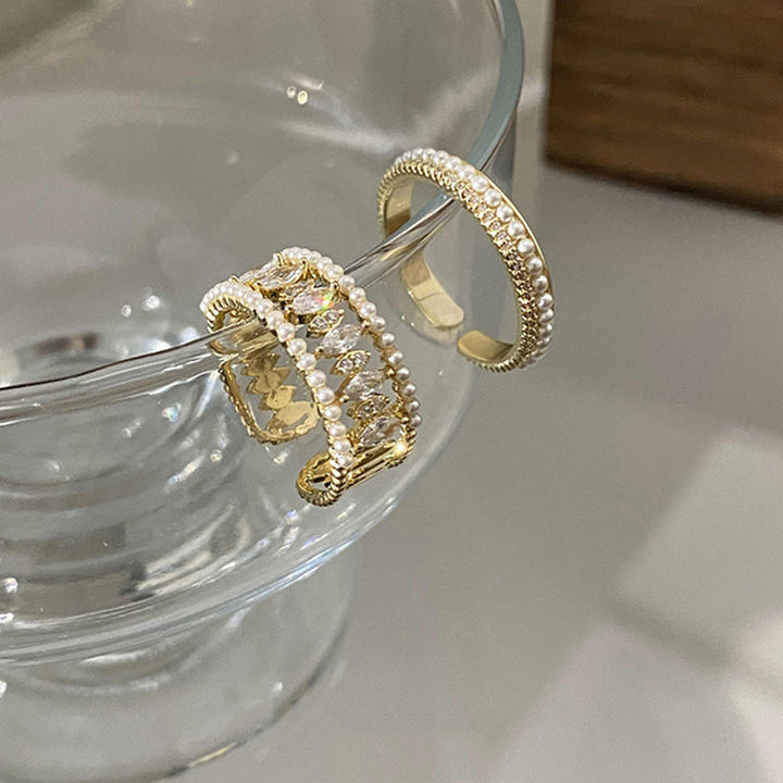 Elodie Vance Ring Set | Goud