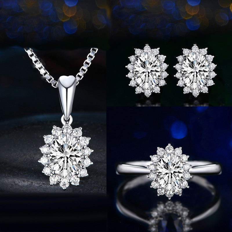 Sophia Fleurane Wit Set | Witte Goud